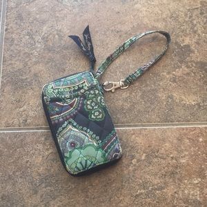 Vera Bradley wrist wallet